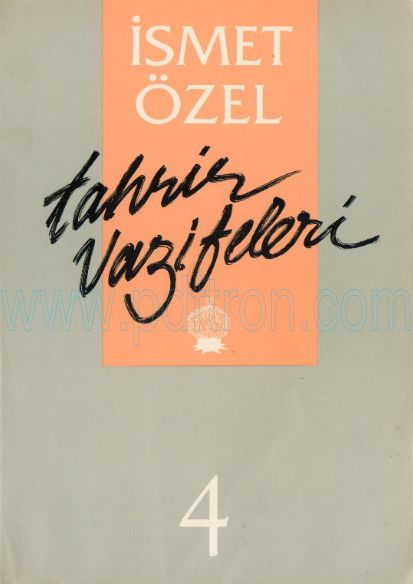 Cover of Ismet Ozel - Tahrir Vazifeleri 4.pdf