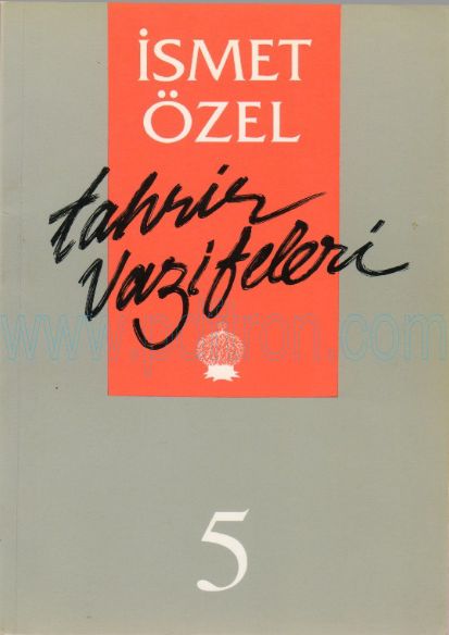 Cover of Ismet Ozel - Tahrir Vazifeleri 5.pdf