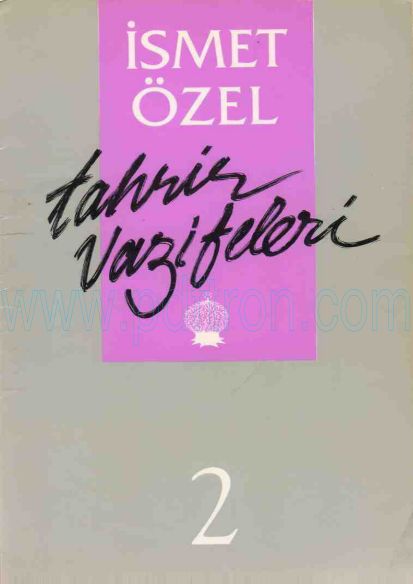 Cover of Ismet Ozel - Tahrir Vazifeleri 2.pdf