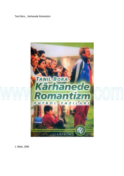 Cover of Tanil Bora - Karhanede Romantizm.pdf