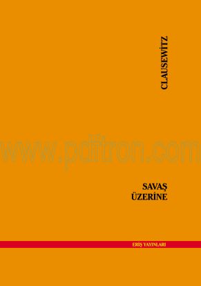 Cover of Clausewitz - Savas Uzerine.pdf