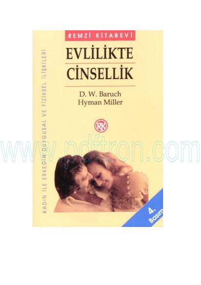 Cover of D.W. Baruch & Hyman Miller - Evlilikte Cinsellik.pdf