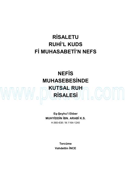 Cover of Muhyiddin-Arabi - Ruhul Kudus.pdf