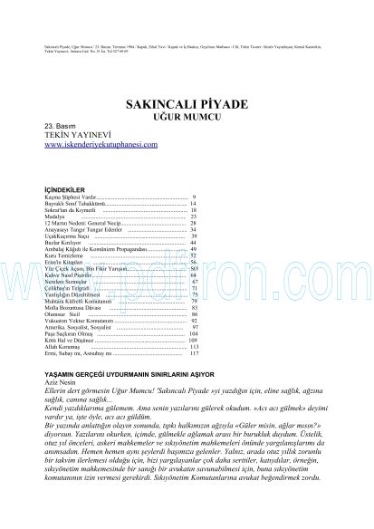 Cover of Sakıncalı Piyade.pdf