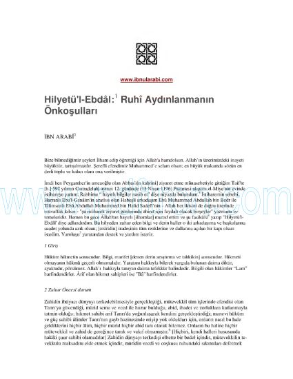 Cover of Muhyiddin-İbn-Arabi-Hilyetü'L-Ebdâl.pdf