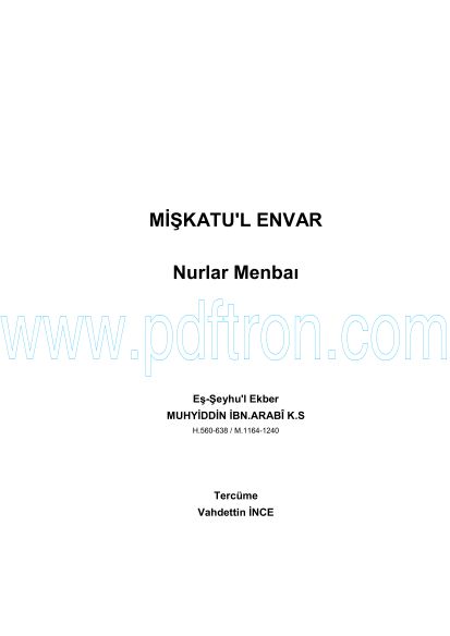 Cover of Muhyiddin-İbn-Arabi-Miskatul-Envar.pdf