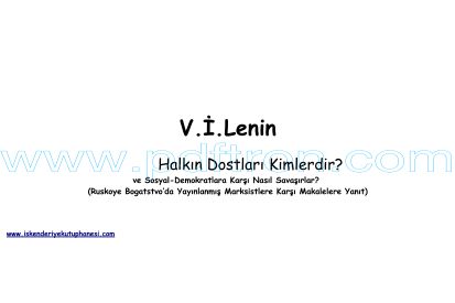 Cover of Halkin-Dostlari-Kimlerdir.pdf