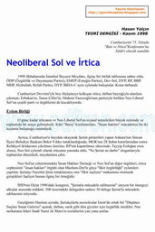 Cover of Hasan Yalçın - Neoliberal Sol Ve Irtica.pdf