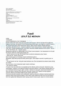 Cover of Fuzul - Leyla İle Mecnun.pdf