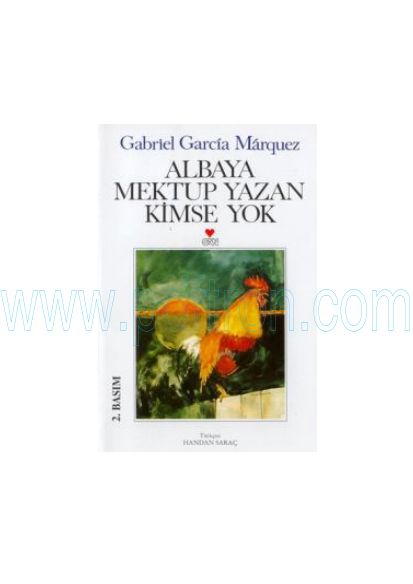 Cover of Gabriel Garcia Marquez - Albaya Mektup Yazan Kimse Yok.pdf