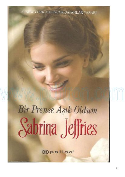 Cover of Sabrina Jeffries - Bir Prense Asik Oldum.pdf