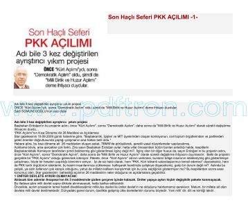 Cover of Sadi Somuncuoğlu - Son Hacli Seferi Pkk Acilimi.pdf