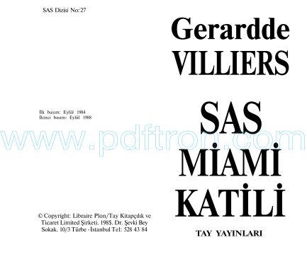 Cover of Gerard De Williers - 28 Miami Katili.pdf