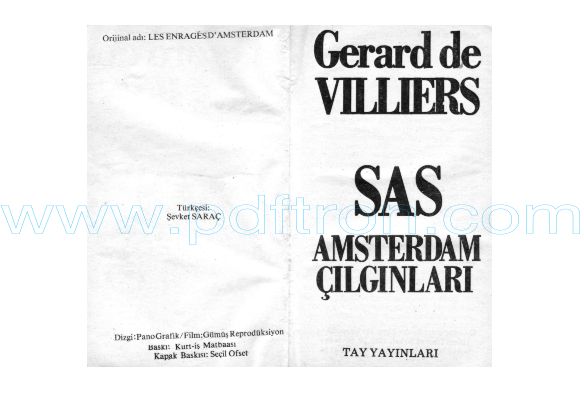 Cover of Gerard De Williers - 32 Amsterdam Cilginlari.pdf