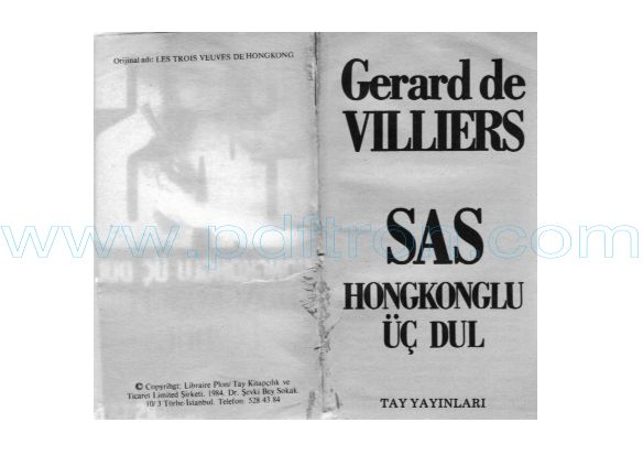 Cover of Gerard De Williers - 36 Hong Kong'Lu 3 Dul.pdf