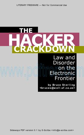 Cover of Hacker Crackdown, The.pdf