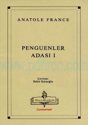 Cover of Anatole France - Penguenler Adası I.pdf