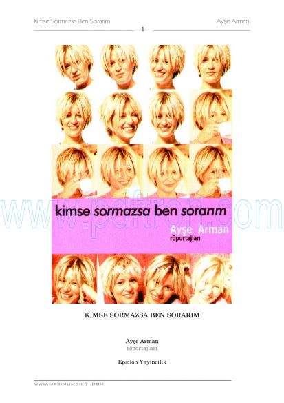 Cover of Ayse Arman - Kimse Sormazsa Ben Sorarim.pdf