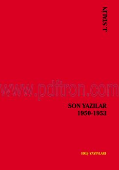 Cover of Stalin - Son Yazilar.pdf