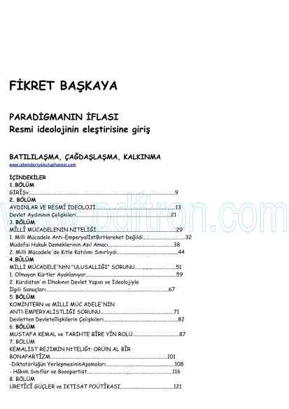 Cover of Paradigmann Flas Resmi Deolojinin Eletirisine Giriş.pdf