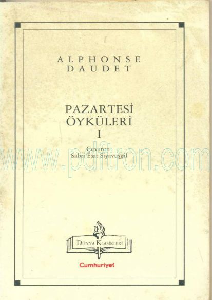 Cover of Alphonse Daudet - Pazartesi Oykuleri I.pdf