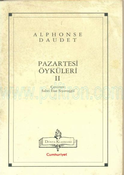 Cover of Alphonse Daudet - Pazartesi Oykuleri Iı.pdf