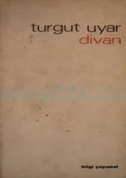 Cover of Turgut Uyar - Divan.pdf