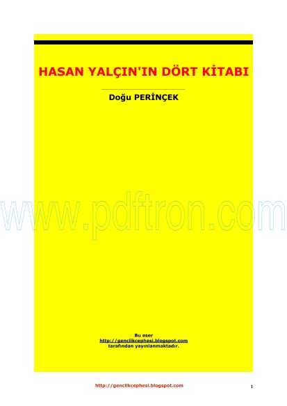 Cover of Dogu Perincek - Hasan Yalçın'ın Dort Kitabı.pdf