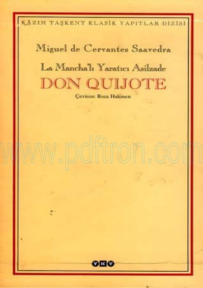 Cover of Cervantes - Don Quijote Cilt 1 (Yky).pdf