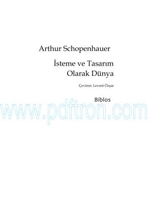 Cover of Arthur-Schopenhauer-İsteme-Ve-Tasarım-Olarak-Dunya.pdf