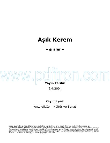 Cover of Asik Kerem - Şiirleri.pdf