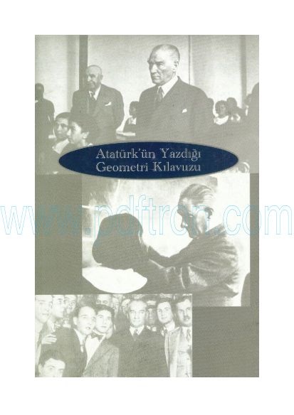 Cover of Ataturk'ün Yazdigi Geometri Kılavuzu.pdf