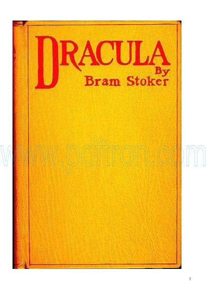 Cover of Bram Stoker - Drakula.pdf