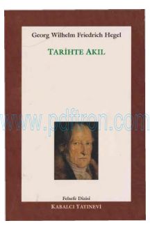 Cover of Hegel - Tarihte Akıl.pdf