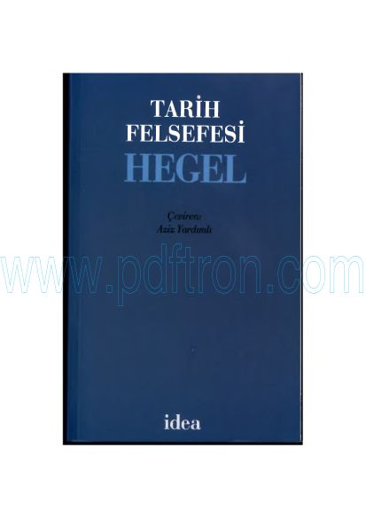 Cover of Hegel-Tarih-Felsefesi.pdf