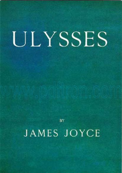 Cover of Ulysses - James Joyce.pdf