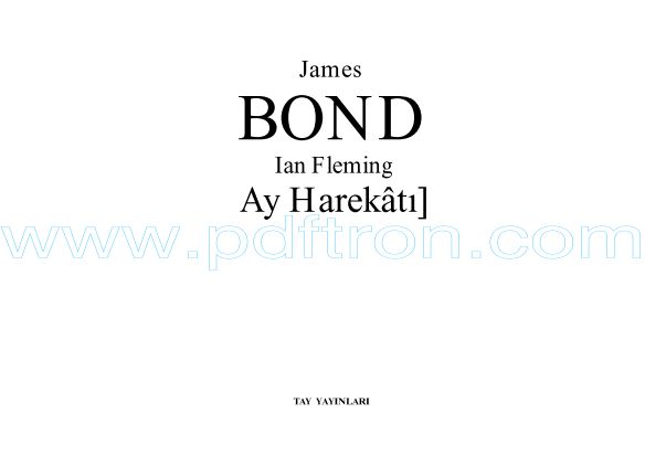 Cover of Ian Fleming - Ay Harekati.pdf