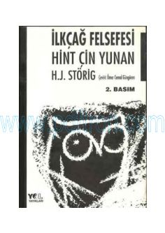 Cover of Ilk-Cag-Felsefesi-Hint-Cin-Yunan-H-J-Storig.pdf