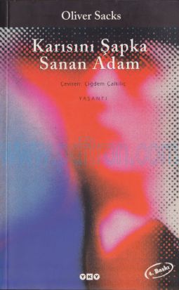 Cover of Oliver-Sacks - Karısını Şapka Sanan Adam.pdf