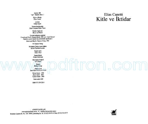 Cover of Kitle Ve Iktidar.pdf