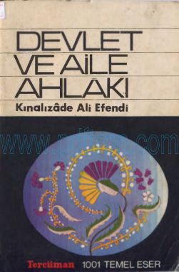 Cover of Kınalızade-Ali-Efendi-Devlet-Ve-Aile-Ahlakı.pdf