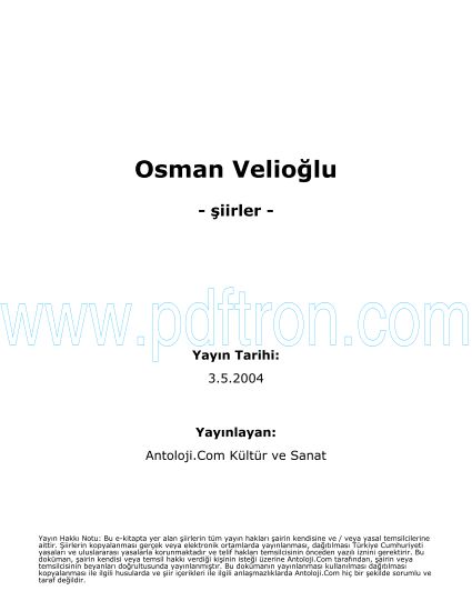 Cover of Osman Velioglu - Şiirleri.pdf