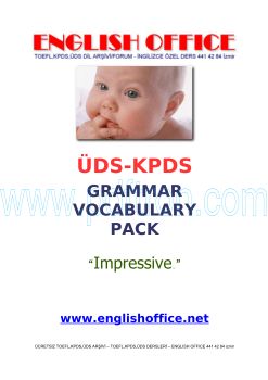 Cover of Dil - English Office - Grammar Vacabulary Pack.pdf