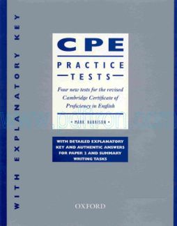 Cover of Oxford - ENGLISH GRAMMAR C P E Practice Tests.pdf