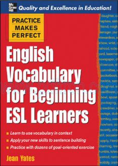 Cover of Practice Makes Perfect English Vocabulary For Beginning ESL Learners.pdf